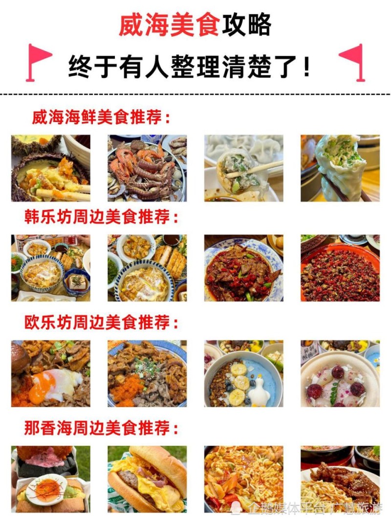 威海美食攻略，旅行路线指南
