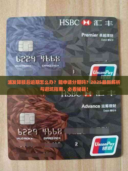 浦发降额逾期后能申请分期吗