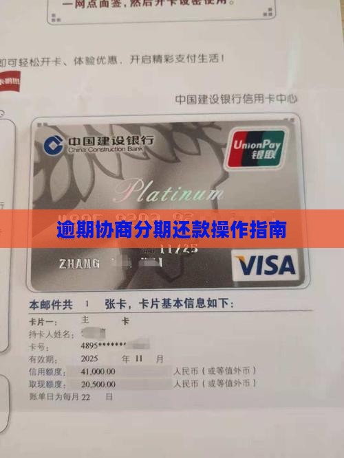逾期协商分期还款操作指南